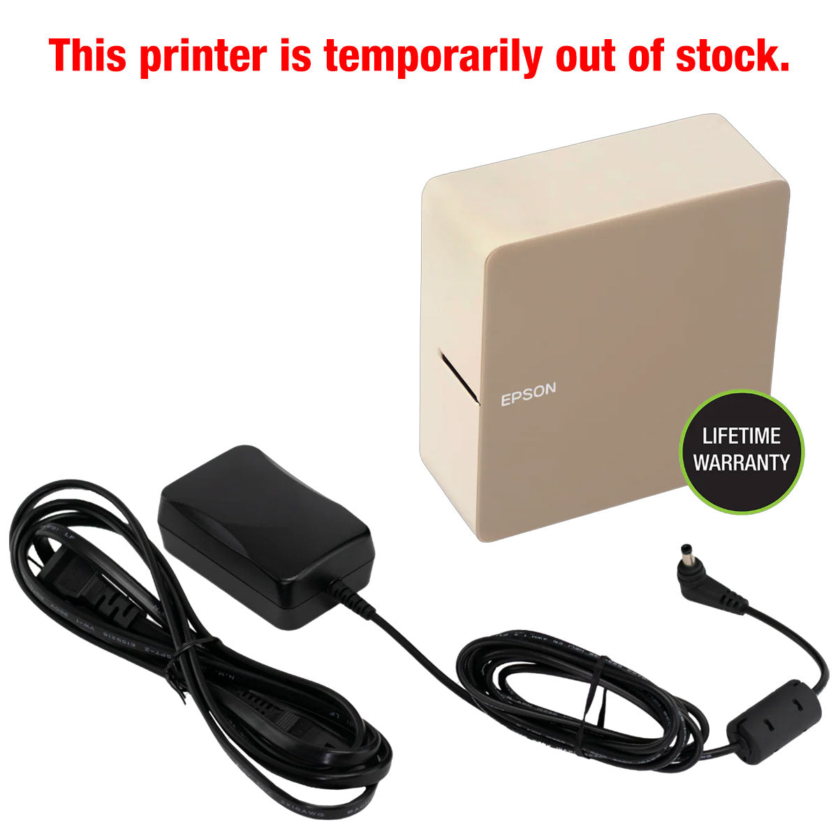 Epson LW-C610PX Label Printer with AC Adapter - Portable