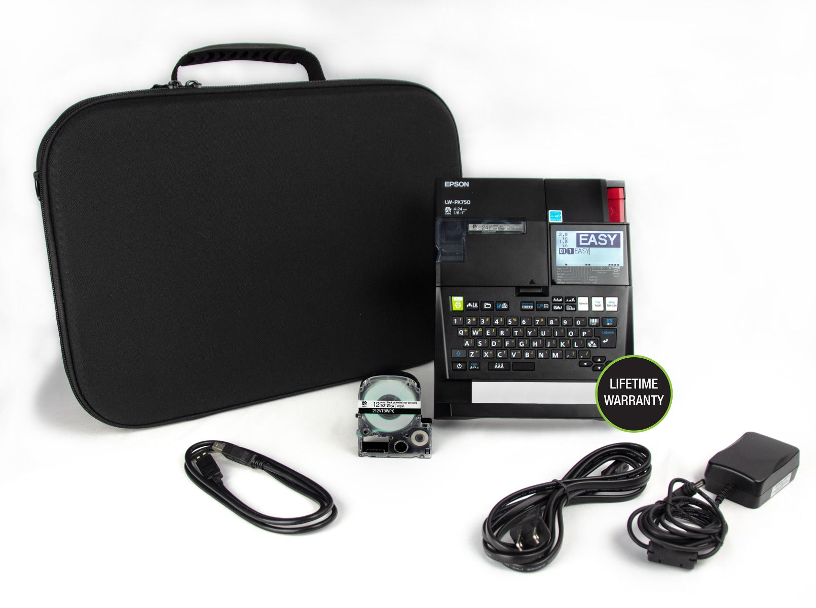 LW-PX750PCD Label Printer Deluxe Kit – Epson LabelWorks