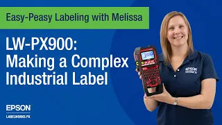 Load video: Epson LW-PX900PCD Deluxe Kit