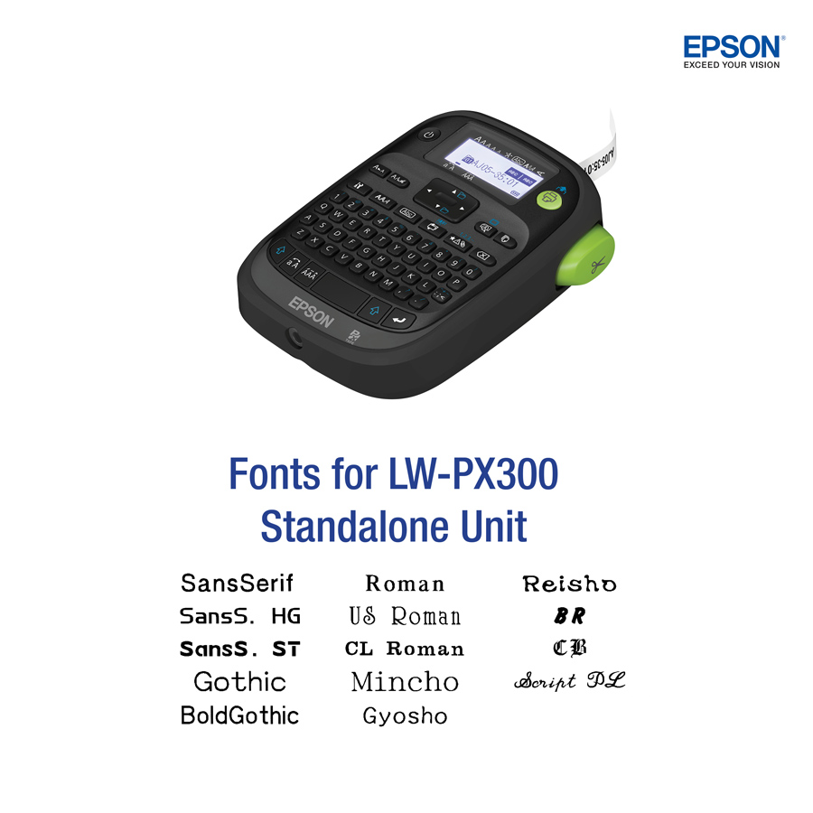 Epson LW-PX300 Full Printer Kit