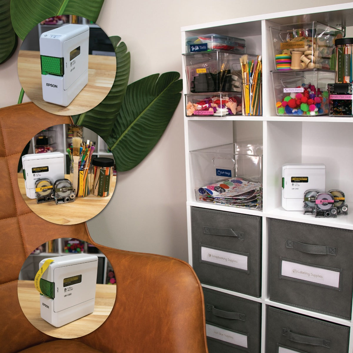 Epson LabelWorks LW-C410PX Home & Hobby Printer
