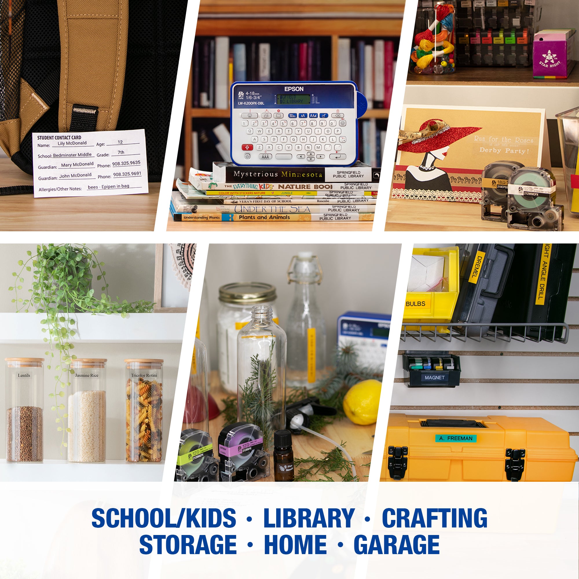 Epson LW-K200PX-DBL Printer