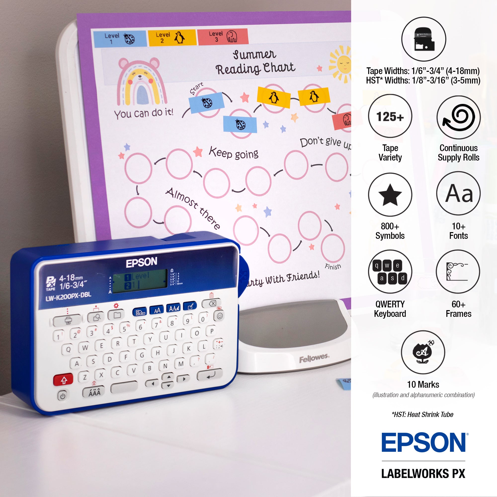 Epson LW-K200PX-DBL Printer – Epson LabelWorks