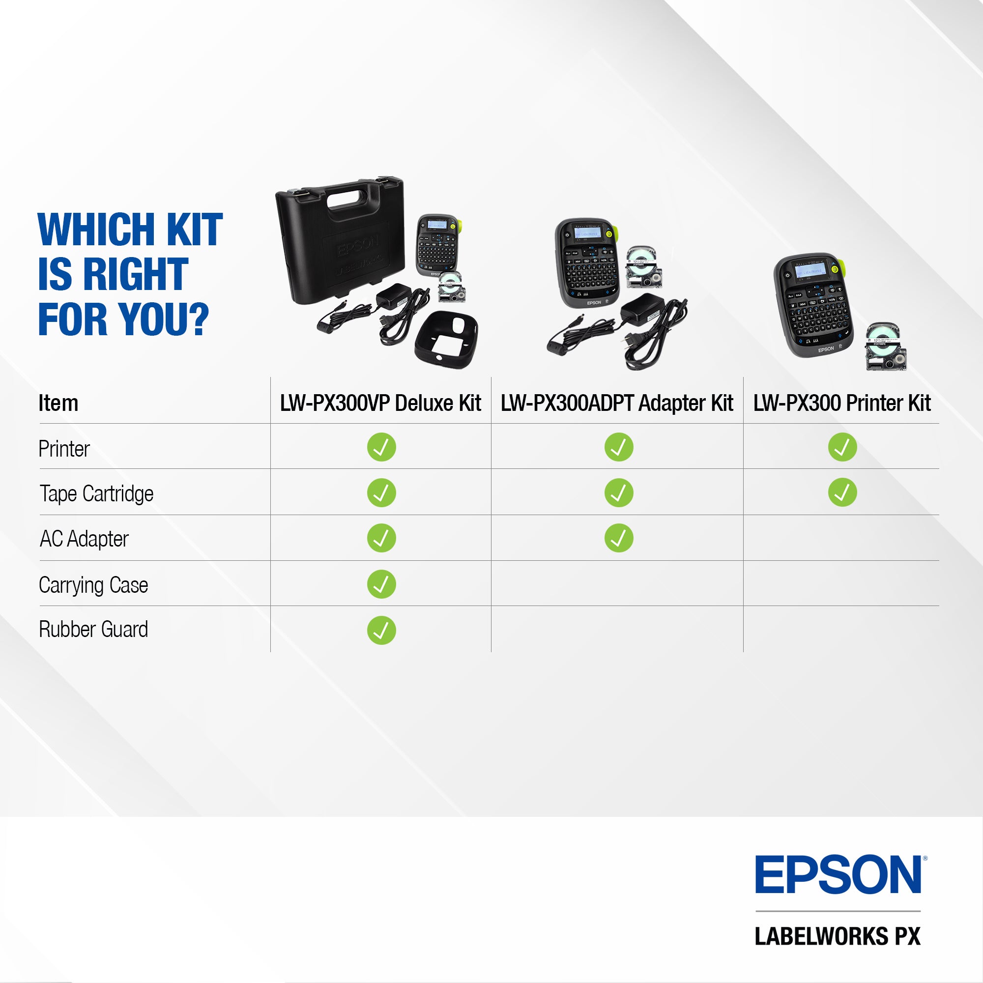 Epson LW-PX300 Full Printer Kit
