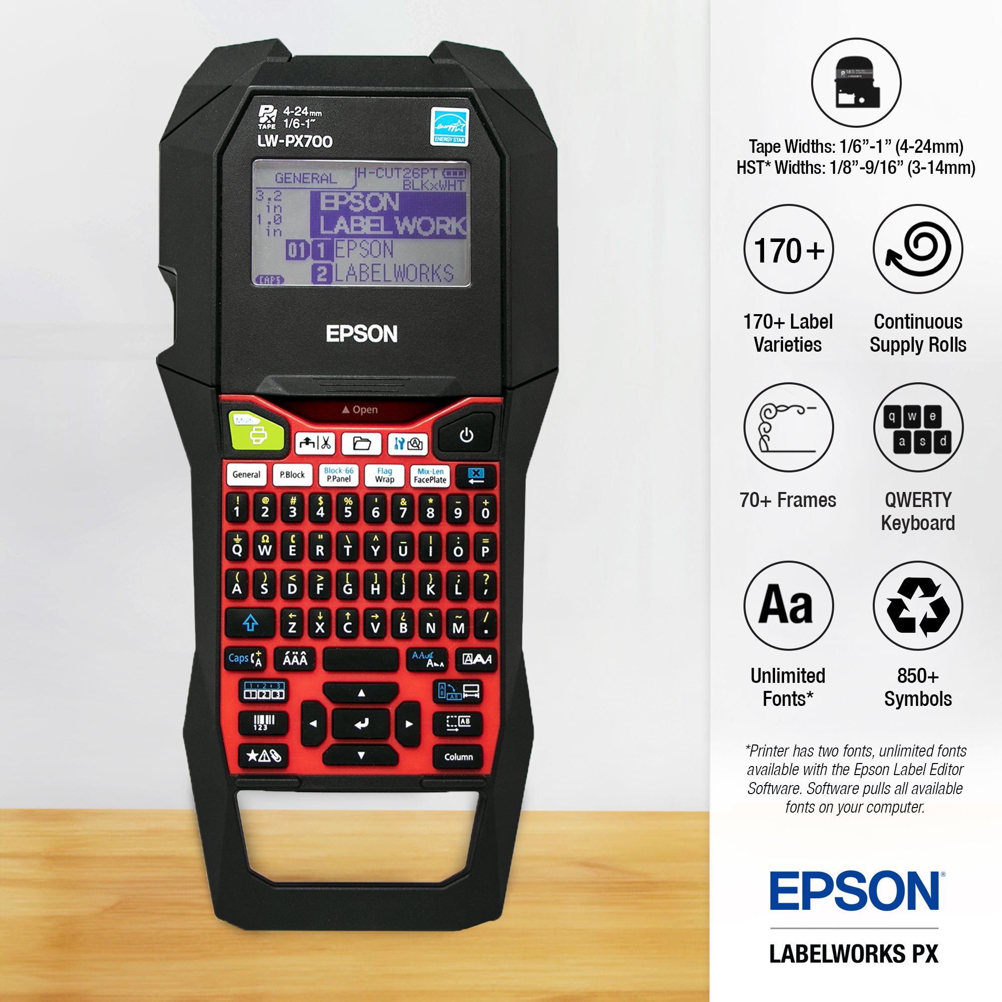 Rechargeable Li-ion Battery for the LW-PX700, LW-PX900, and LW