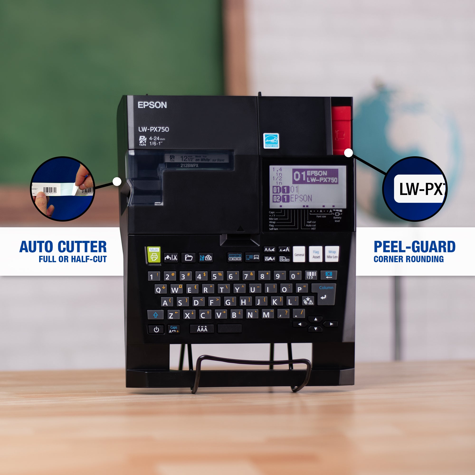 LW-PX750PCD Label Printer Deluxe Kit – Epson LabelWorks