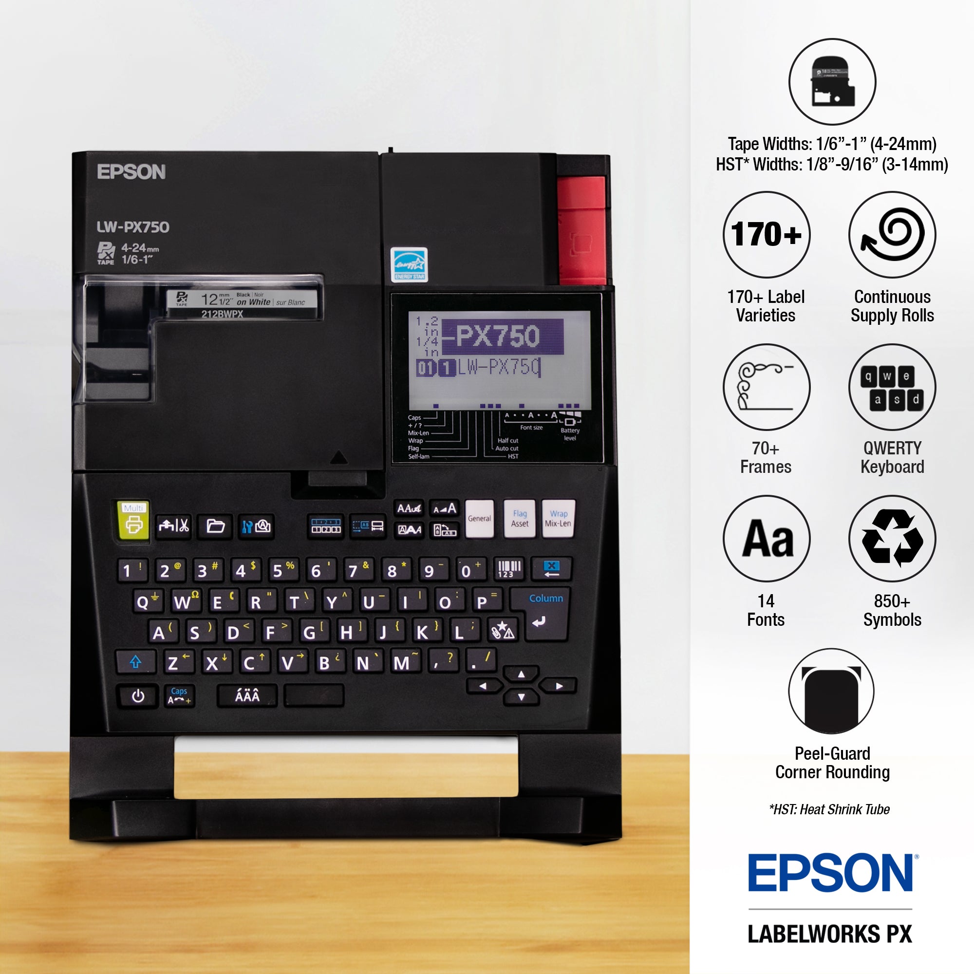 LW-PX750 Label Printer by Epson LabelWorks PX