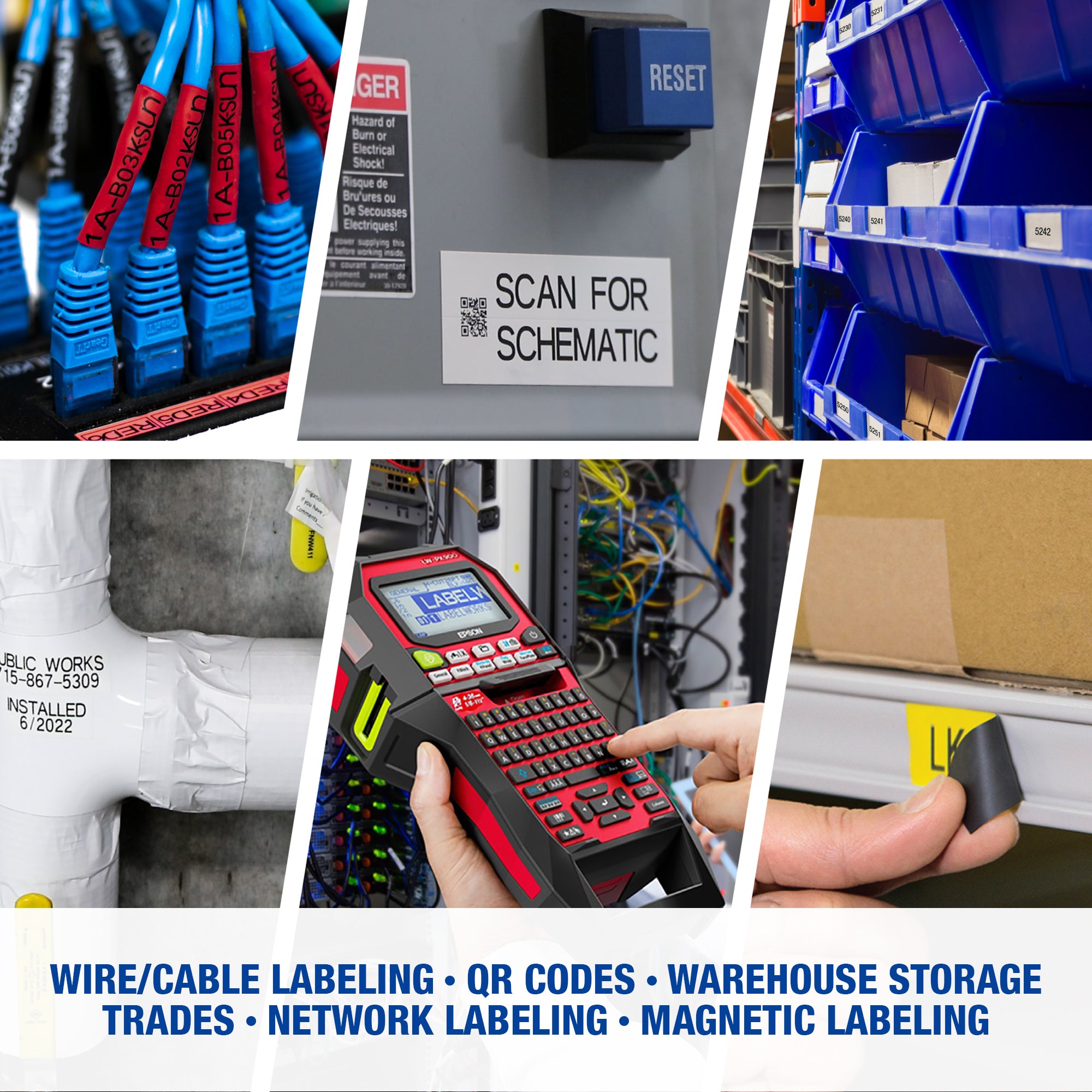 Portable and Affordable Industrial Label Printing – Epson LabelWorks