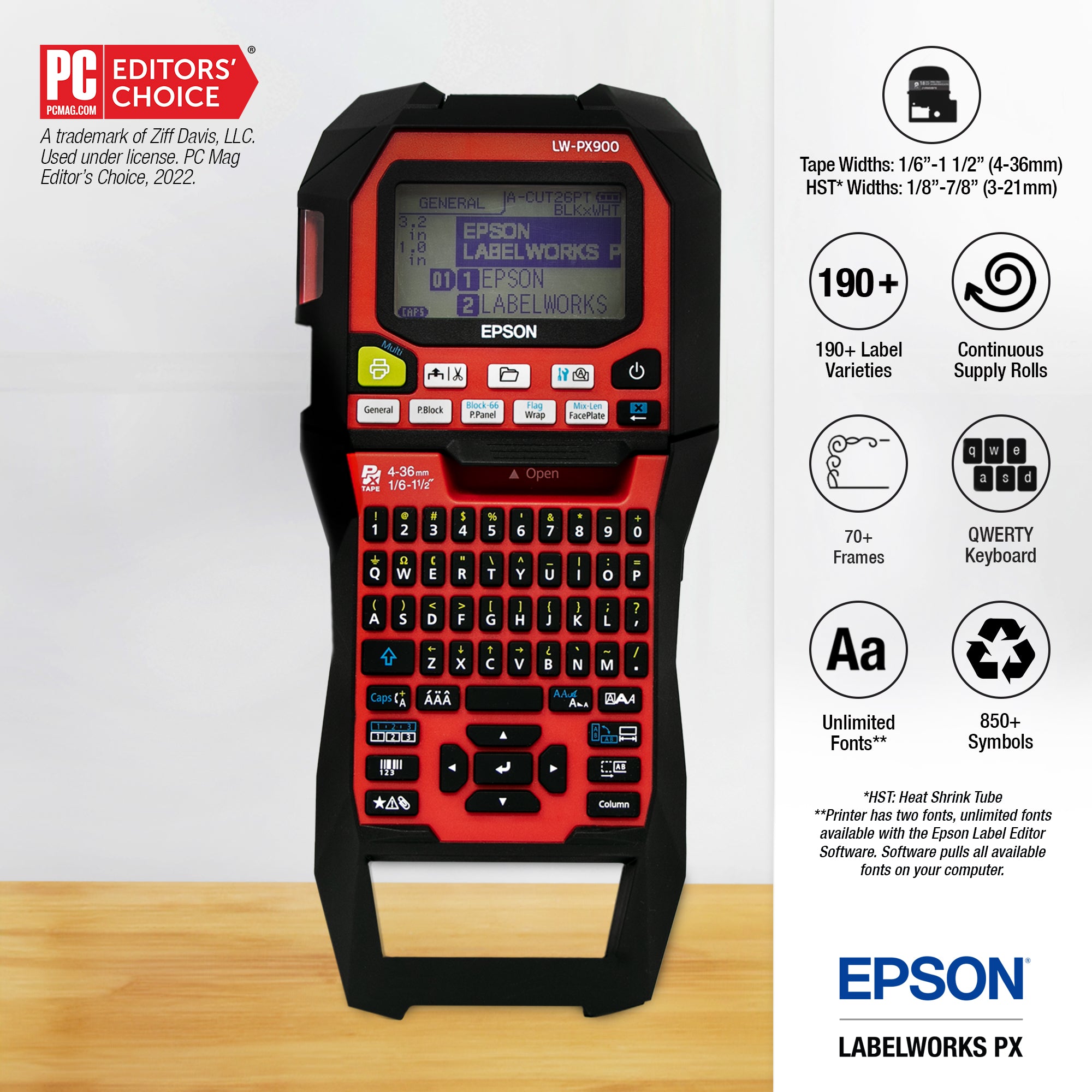 Portable and Affordable Industrial Label Printing – Epson LabelWorks