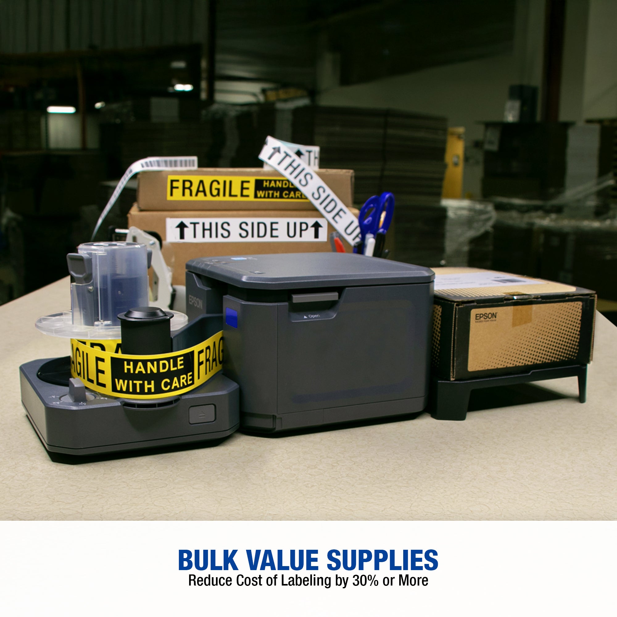 Epson LW-Z5000PX with Rewinder