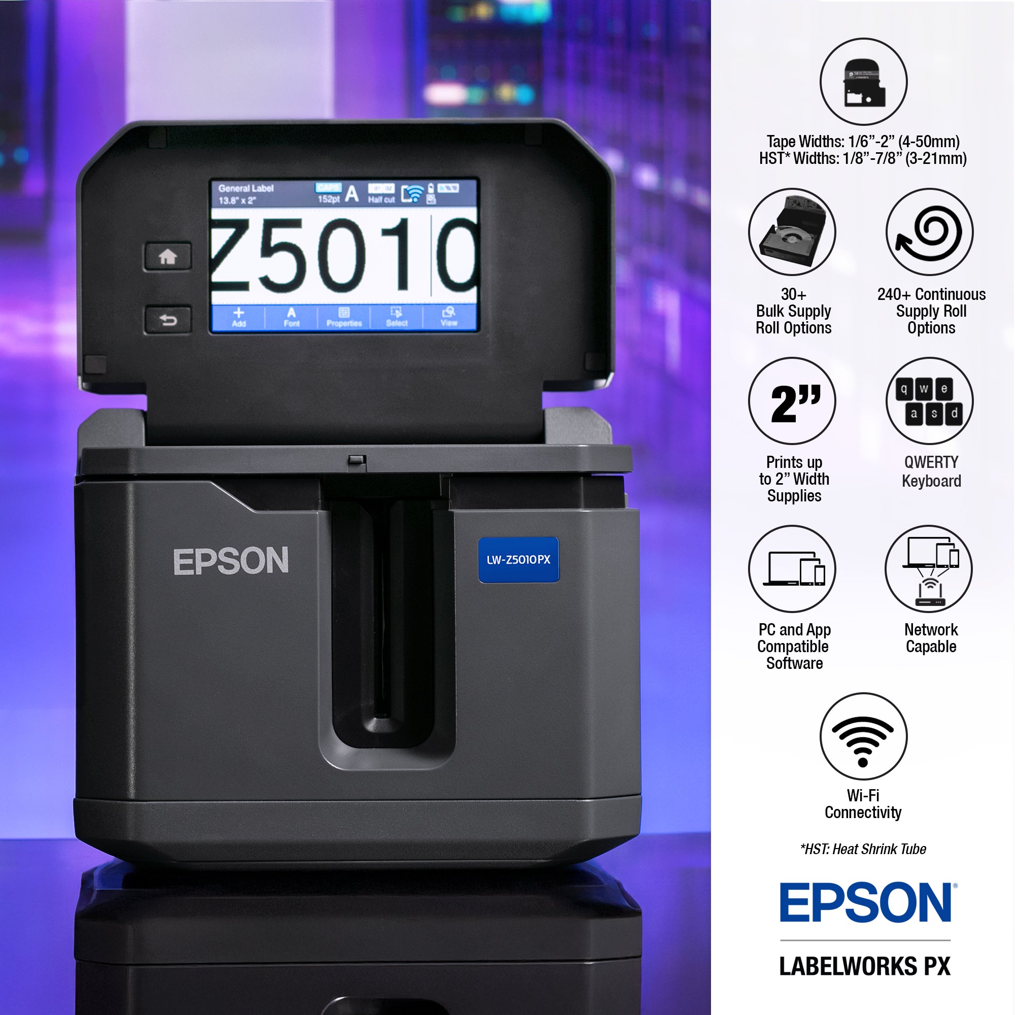 Bulk Roll Label Printing for Labels Up To 2″ Wide – Epson LabelWorks