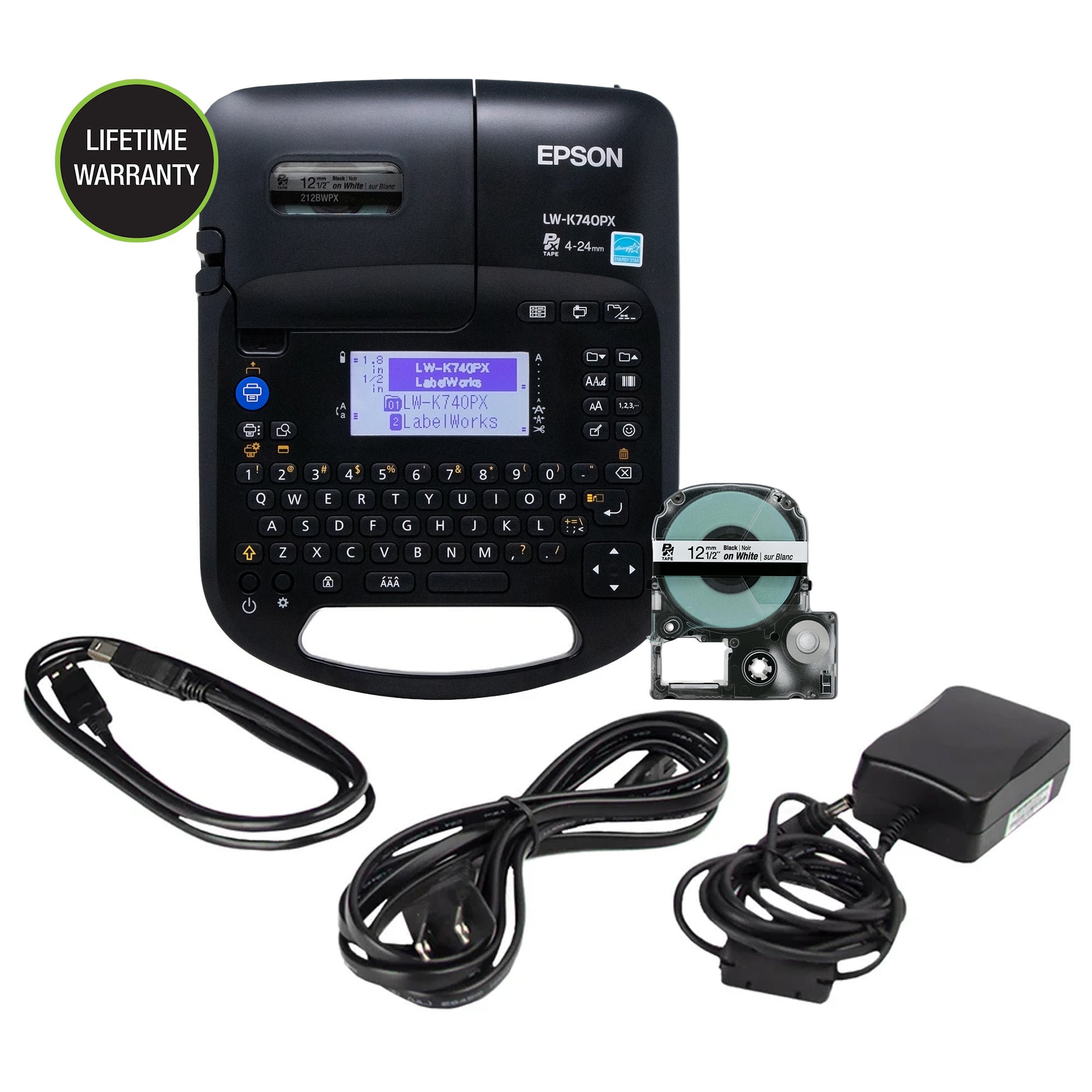 Epson LW-K740PX Label Printer - Industrial & Marine Labeling