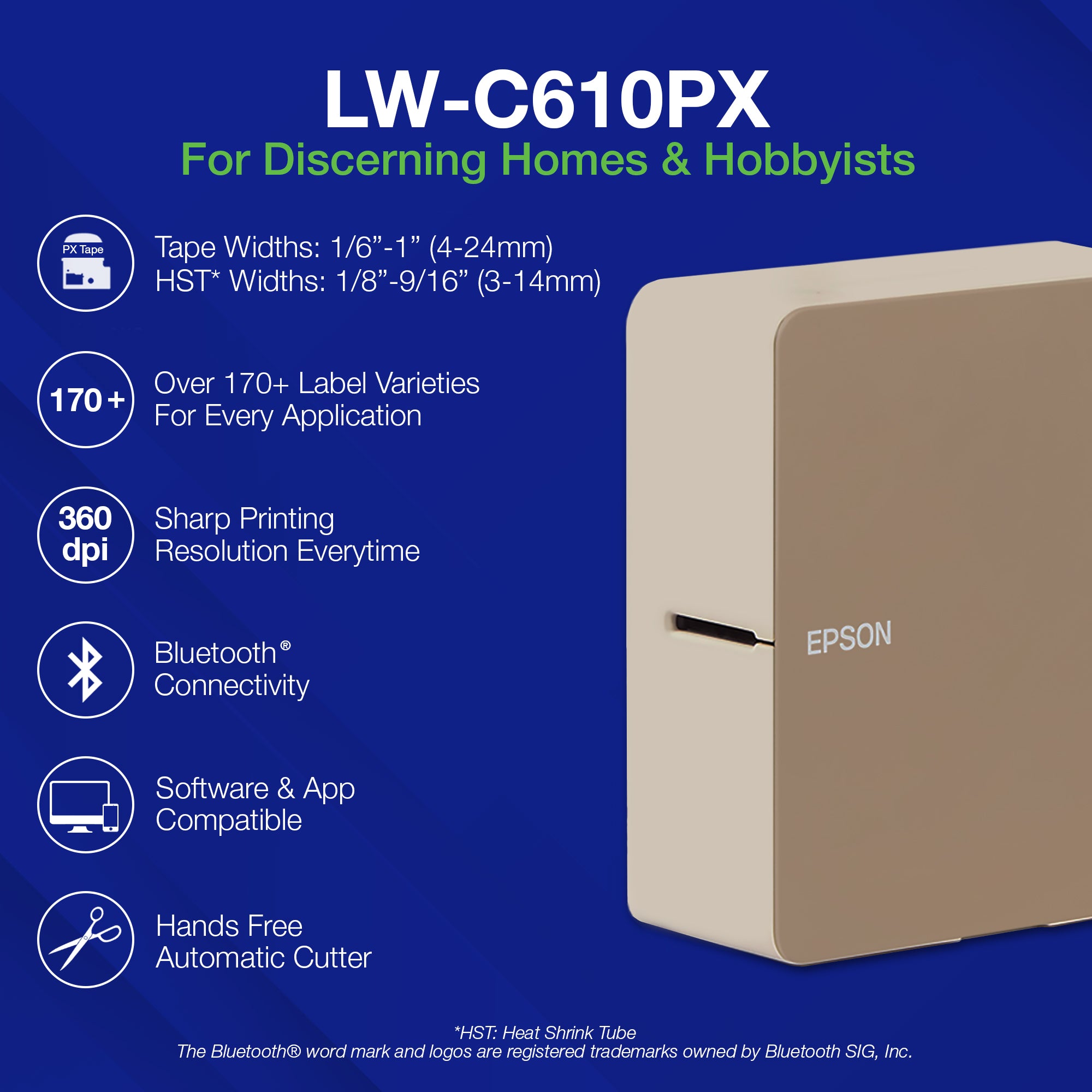Epson LW-C610PX Printer – Epson LabelWorks