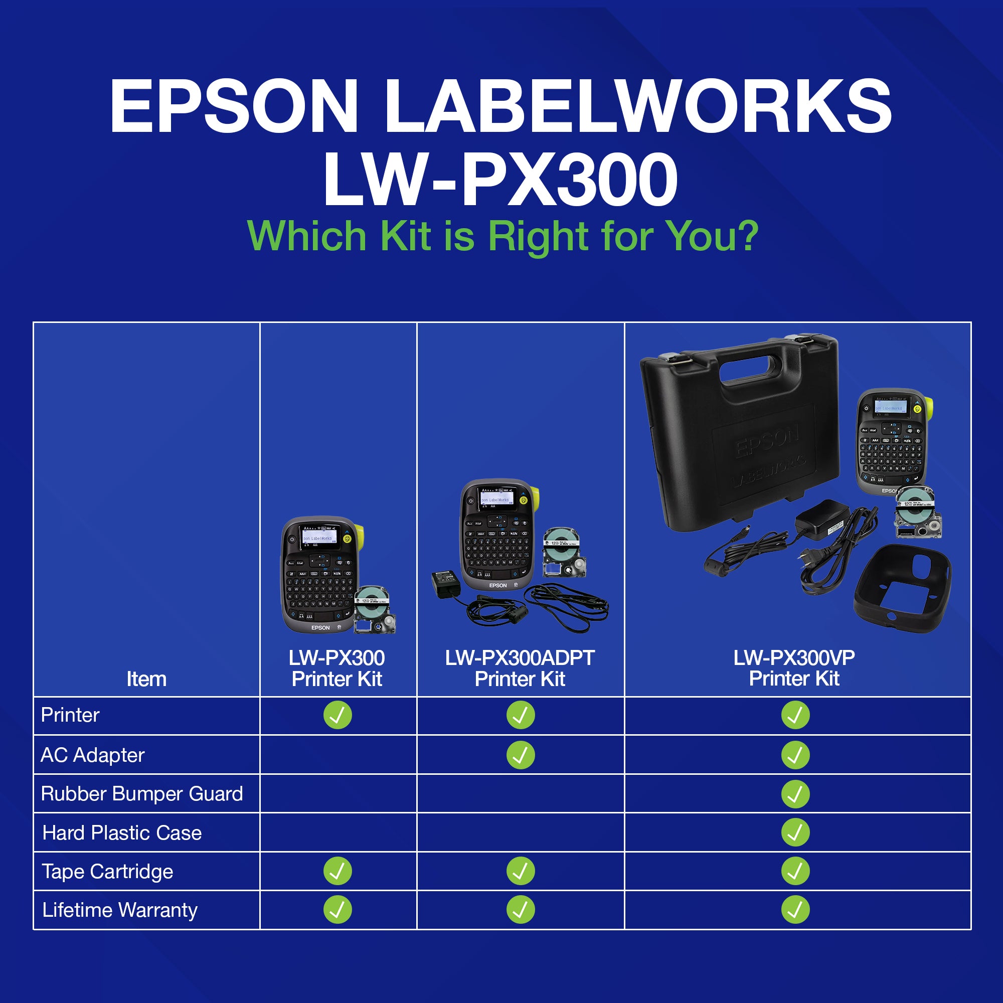 Epson LW-PX300ADPT – Epson LabelWorks