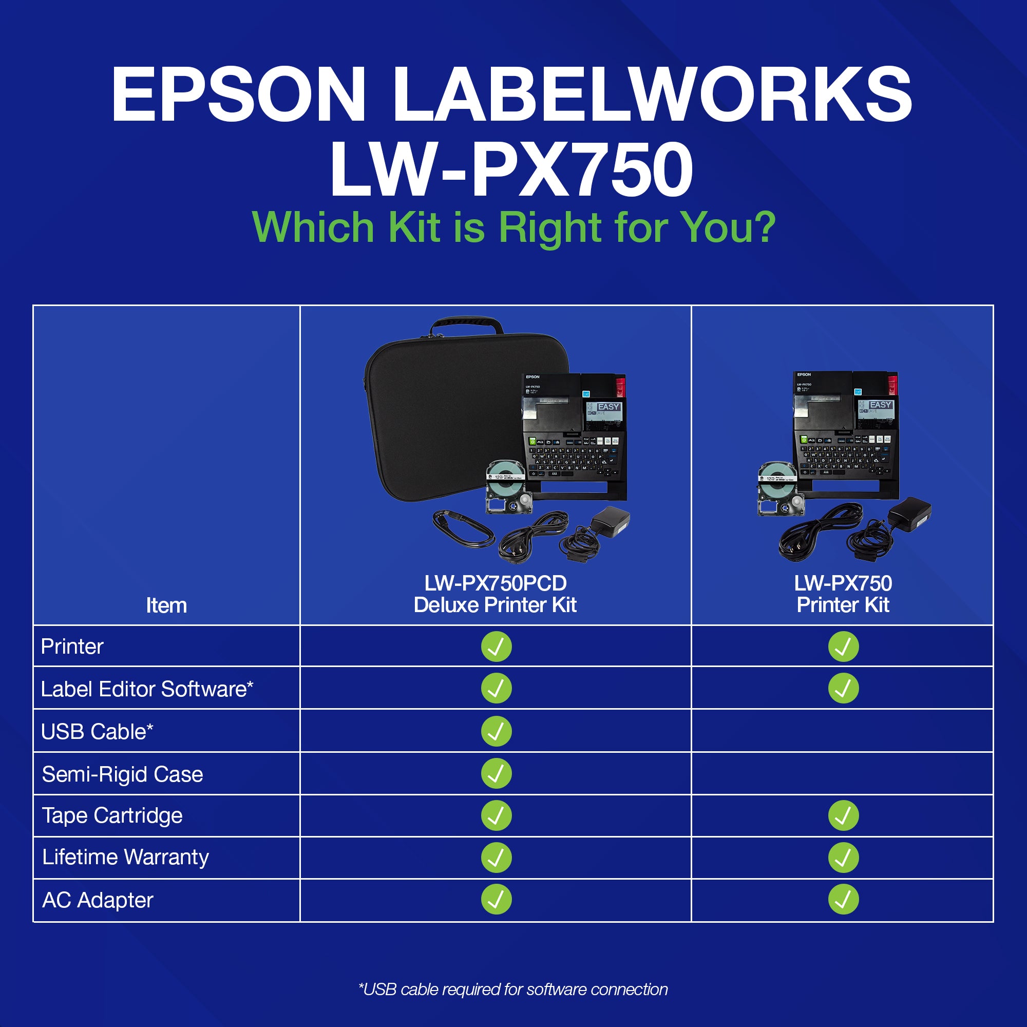 Epson LW-PX750 Printer