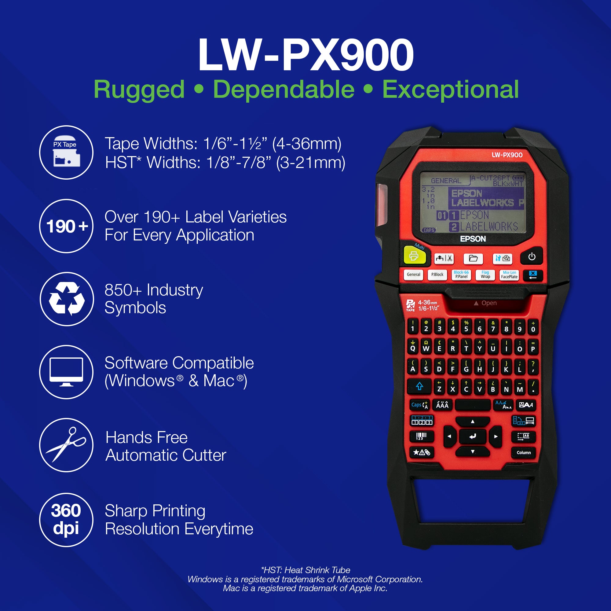 Epson LW-PX900PCD Deluxe Kit