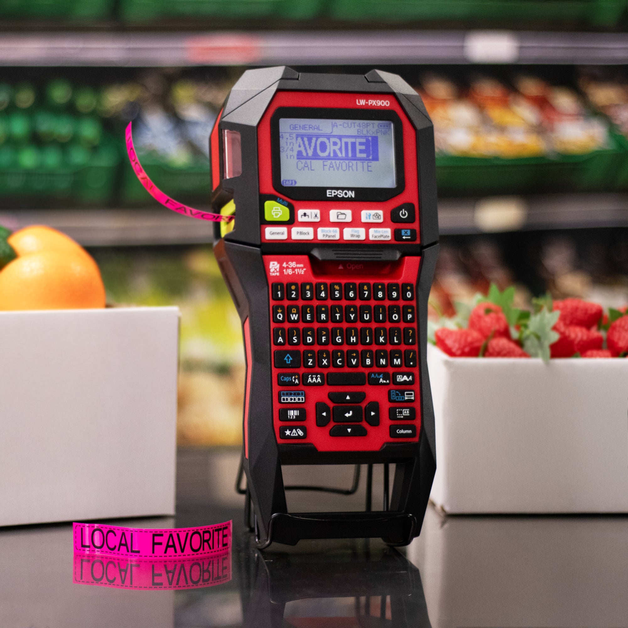 Portable and Affordable Industrial Label Printing – Epson LabelWorks