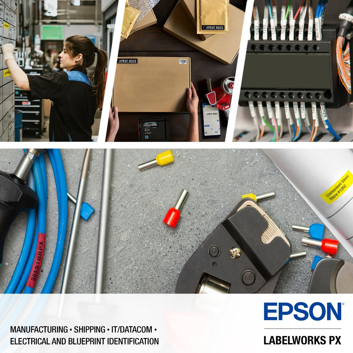 Epson LabelWorks LW-PX400 Applications
