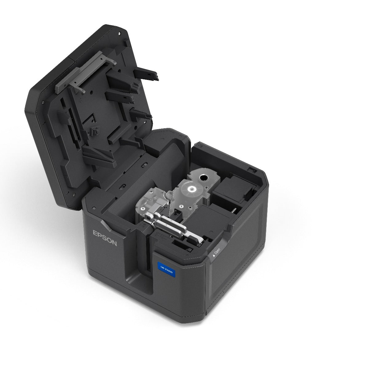 LW-Z5010PX Label Printer Open Showing Cartridge