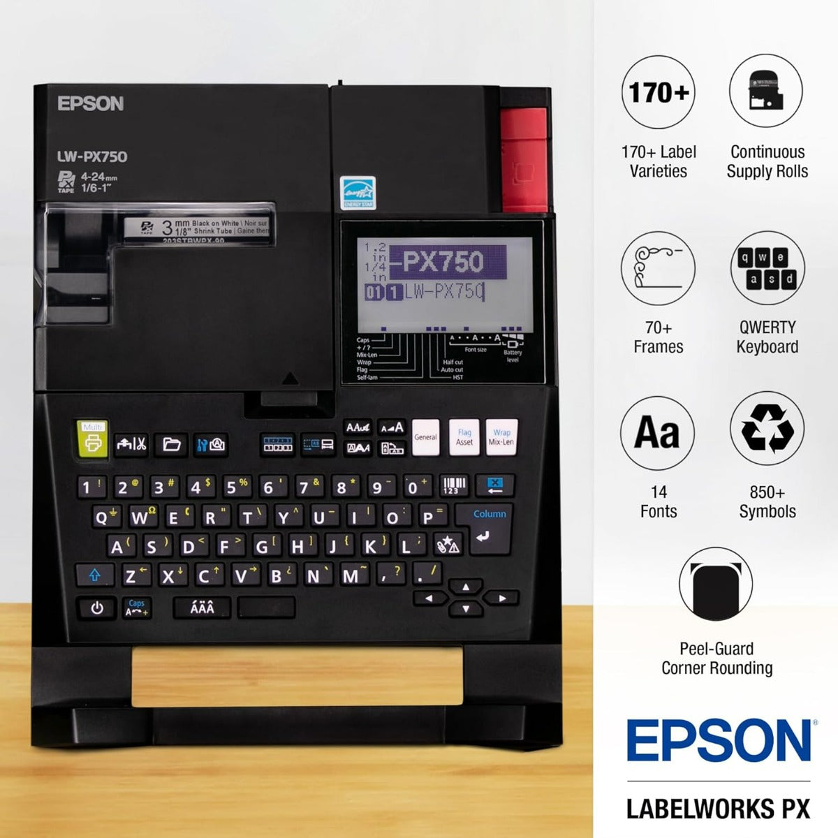 LeaPomページ LW-PX750 Label Printer by Epson LabelWorks PX