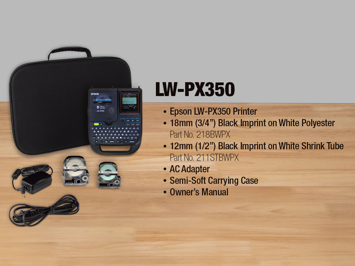 Epson LabelWorks LW-PX350 Industrial Label Printer