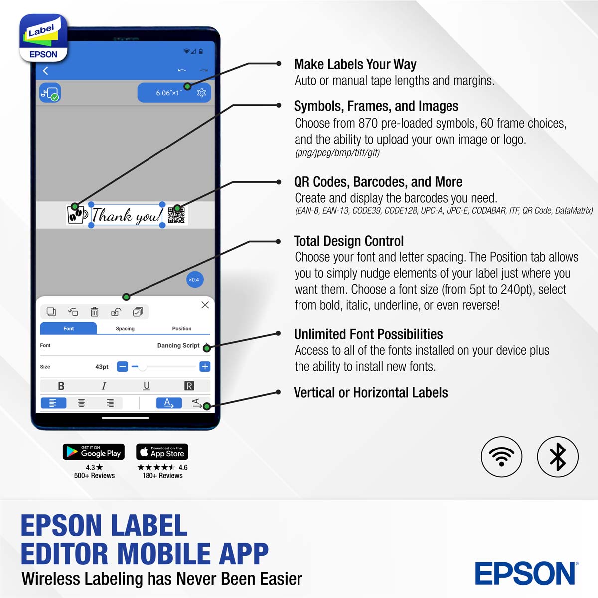 Epson's Label Editor Mobile - The Free App that Makes Label Design and Printing Easy