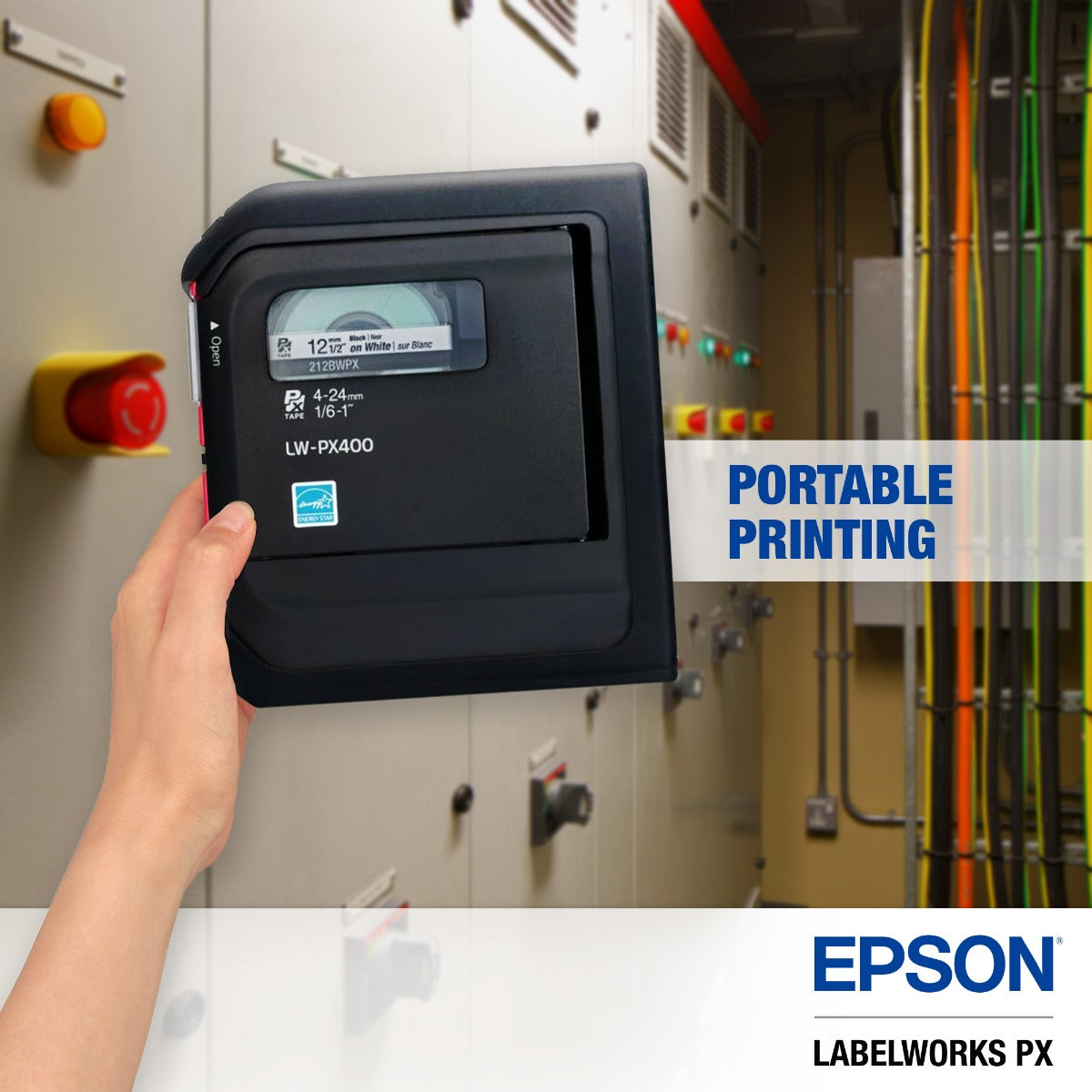 Epson LabelWorks LW-PX400 Portable Printing