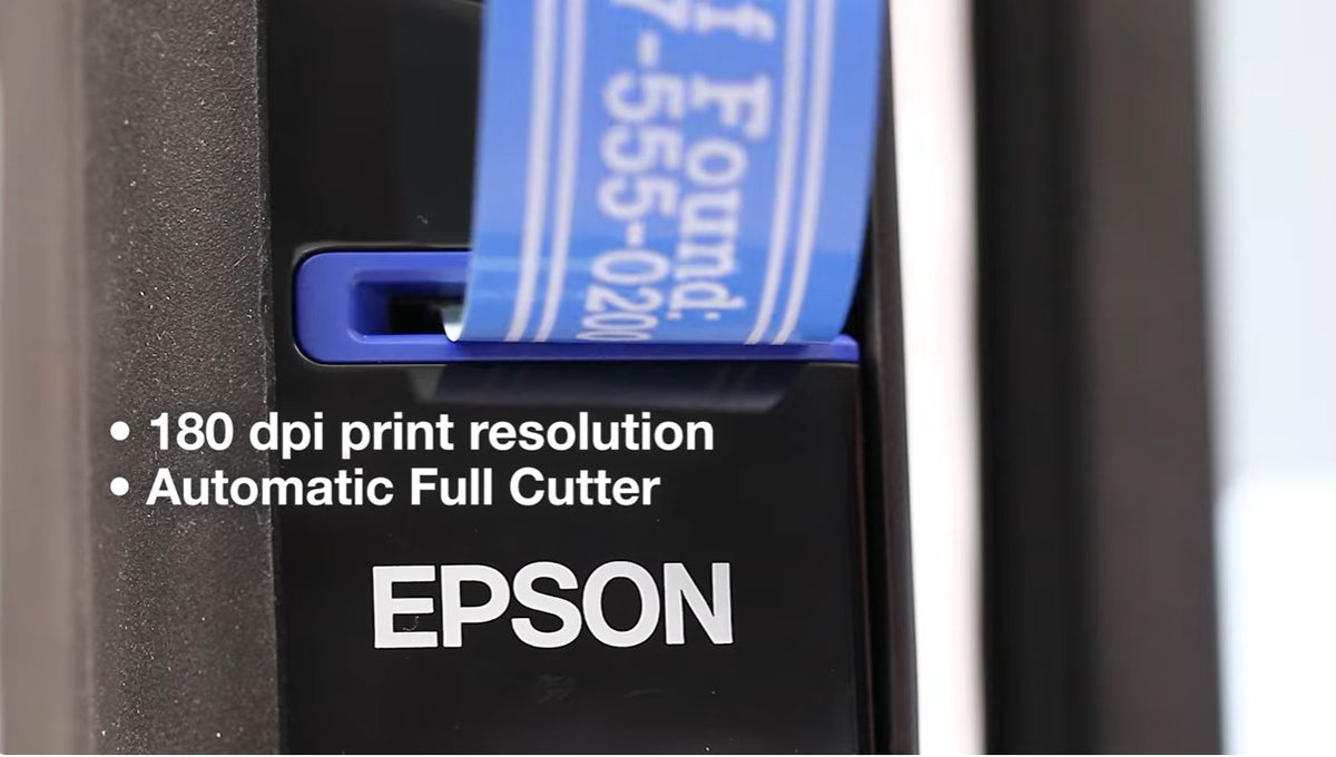 Load video: Epson LW-Z730PX Printer