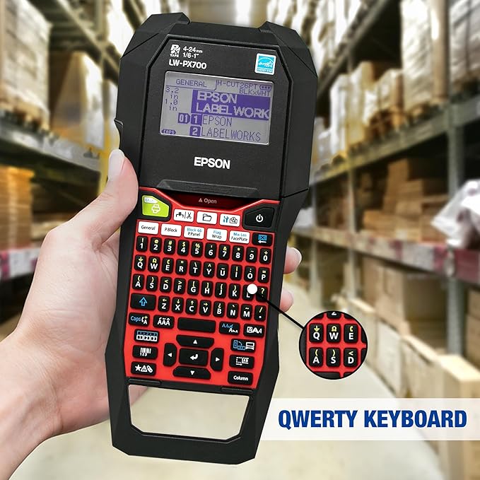 Epson LabelWorks LW-PX700 Industrial Label Printer