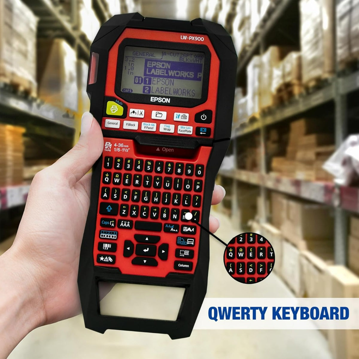 Epson LabelWorks LW-PX900 Industrial Label Printer