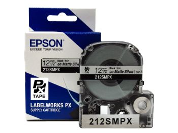 Epson LABELWORKS PX Silver Matte 1/2