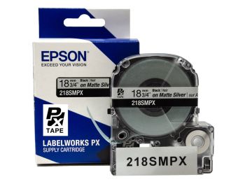 Epson LABELWORKS PX Silver Matte 3/4