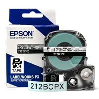 Black on Clear Polyester Label Tape