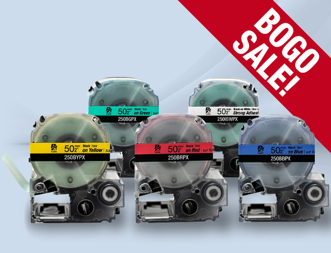 BOGO Select 2-inch (50mm) Label Cartridges