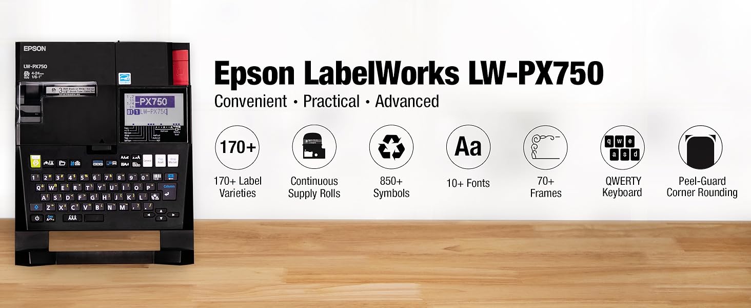 Epson LabelWorks LW-PX750 Industrial Printer