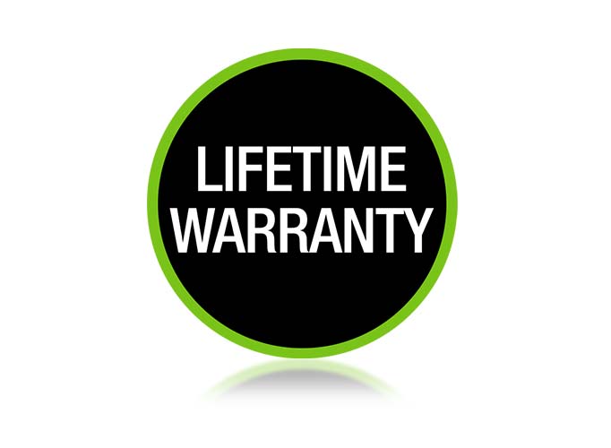 Lifetime Warranty