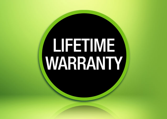 Lifetime Warranty