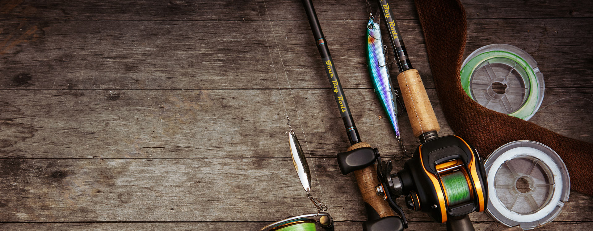 Custom Fishing Rod Building with Labels from Epson LabelWorks
