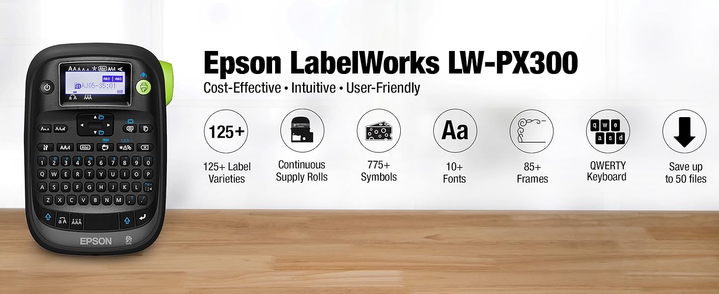 Epson LabelWorks LW-PX300 Industrial Printer